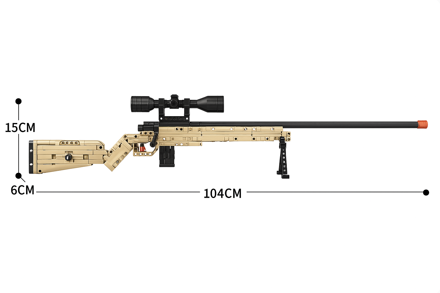 Fúria BricsCraft™ (1400) Peças