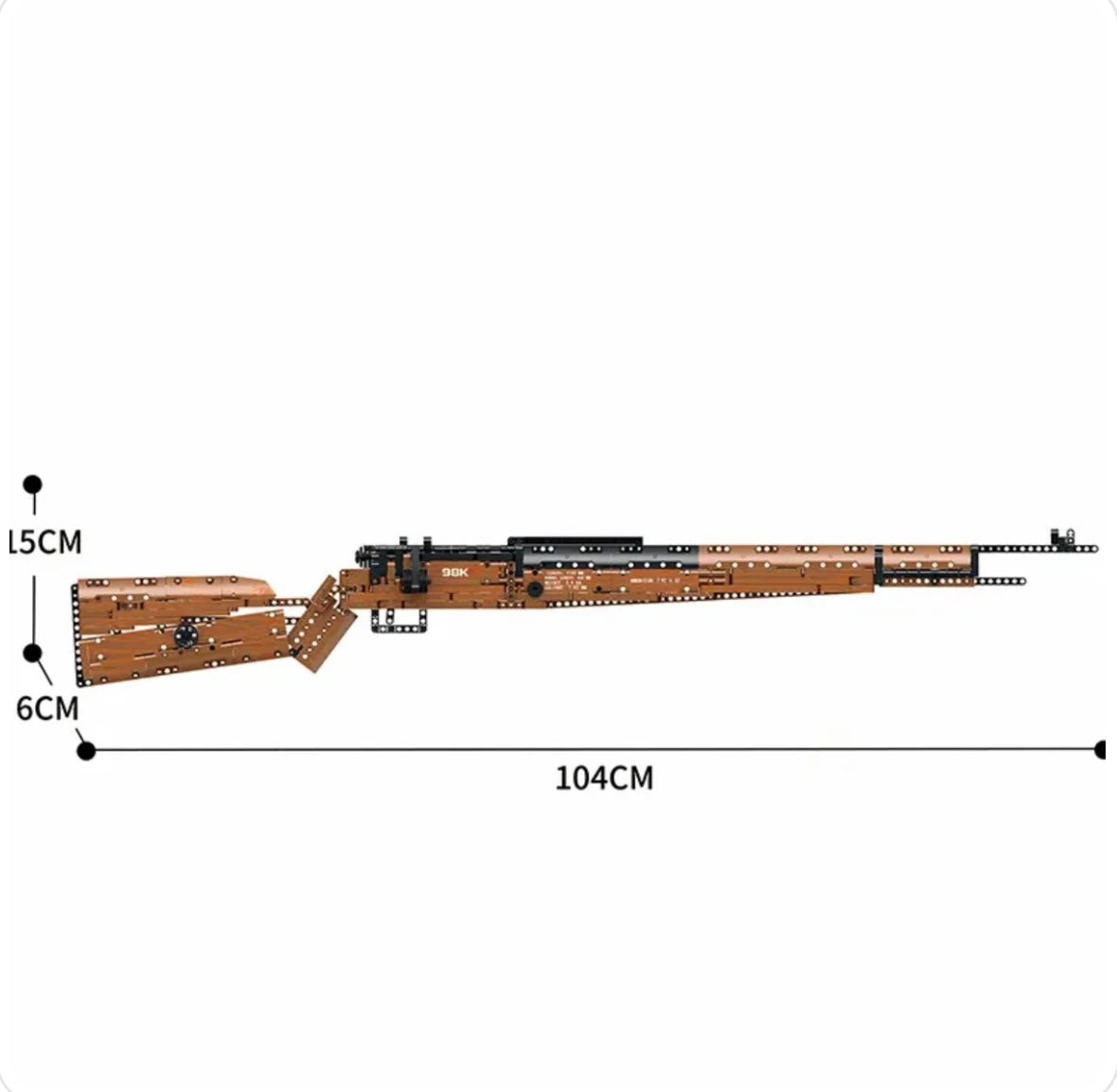 Sentinela BricsCraft™ (1200) Peças