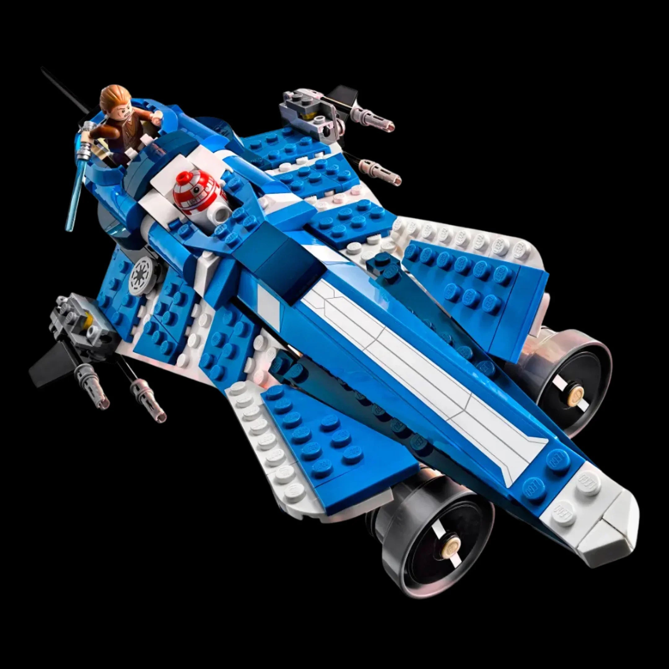 Anakin's Custom Jedi Starfighter (370 peças)