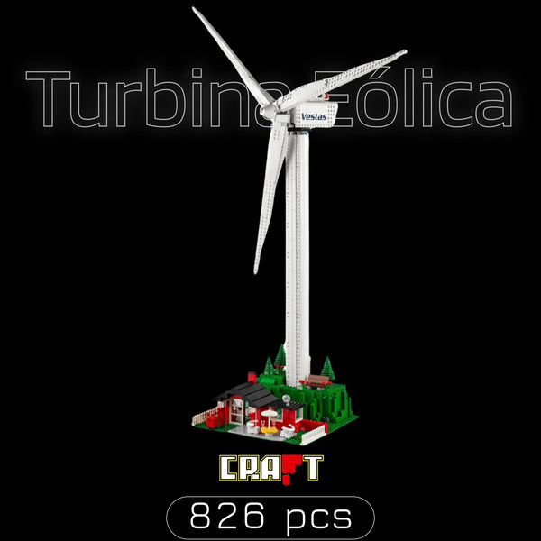 Turbina Eólica (826 peças)