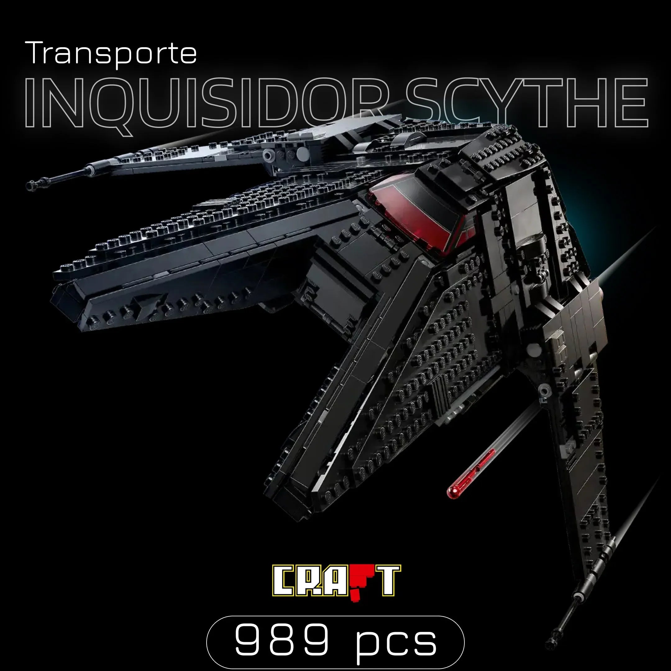 Transporte Inquisidor Scythe (989 peças)