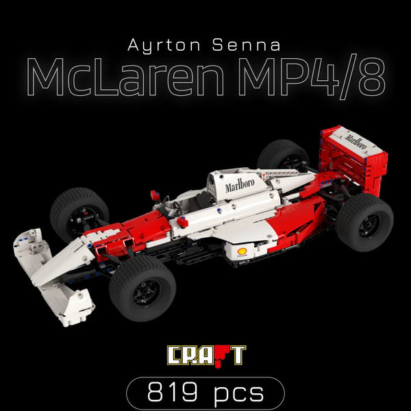 Fórmula 1 - McLaren Ayrton Senna (819 peças)