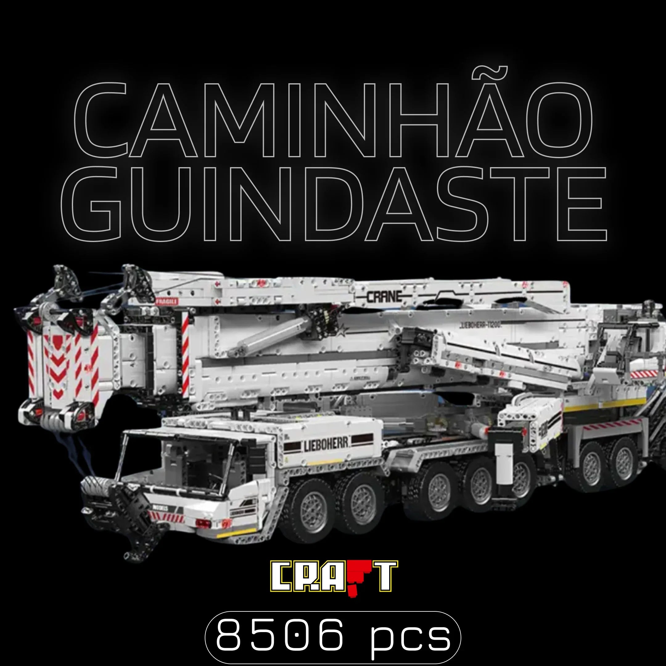 Caminhão Guindaste (8506 peças)