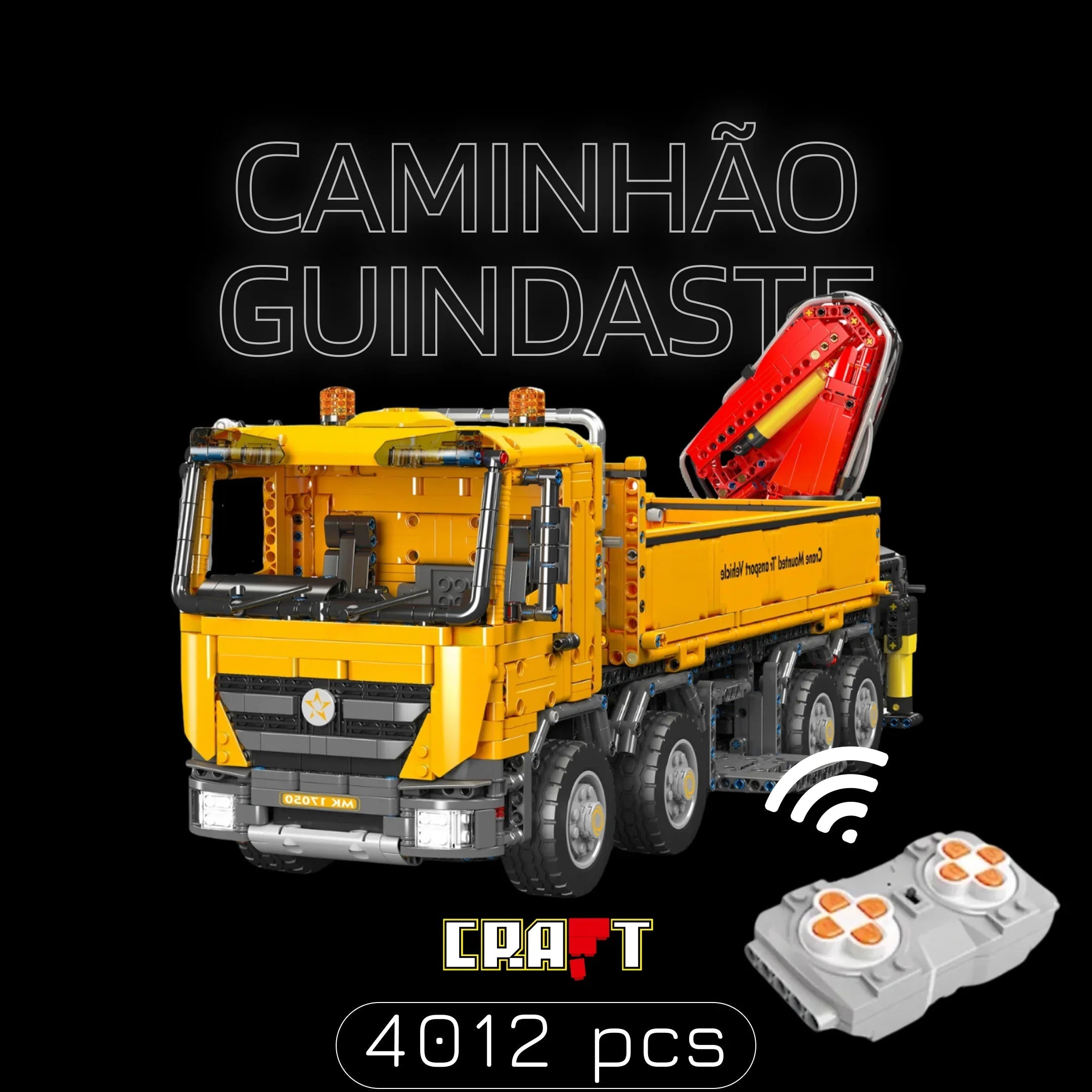Caminhão Guindaste (4012 peças)