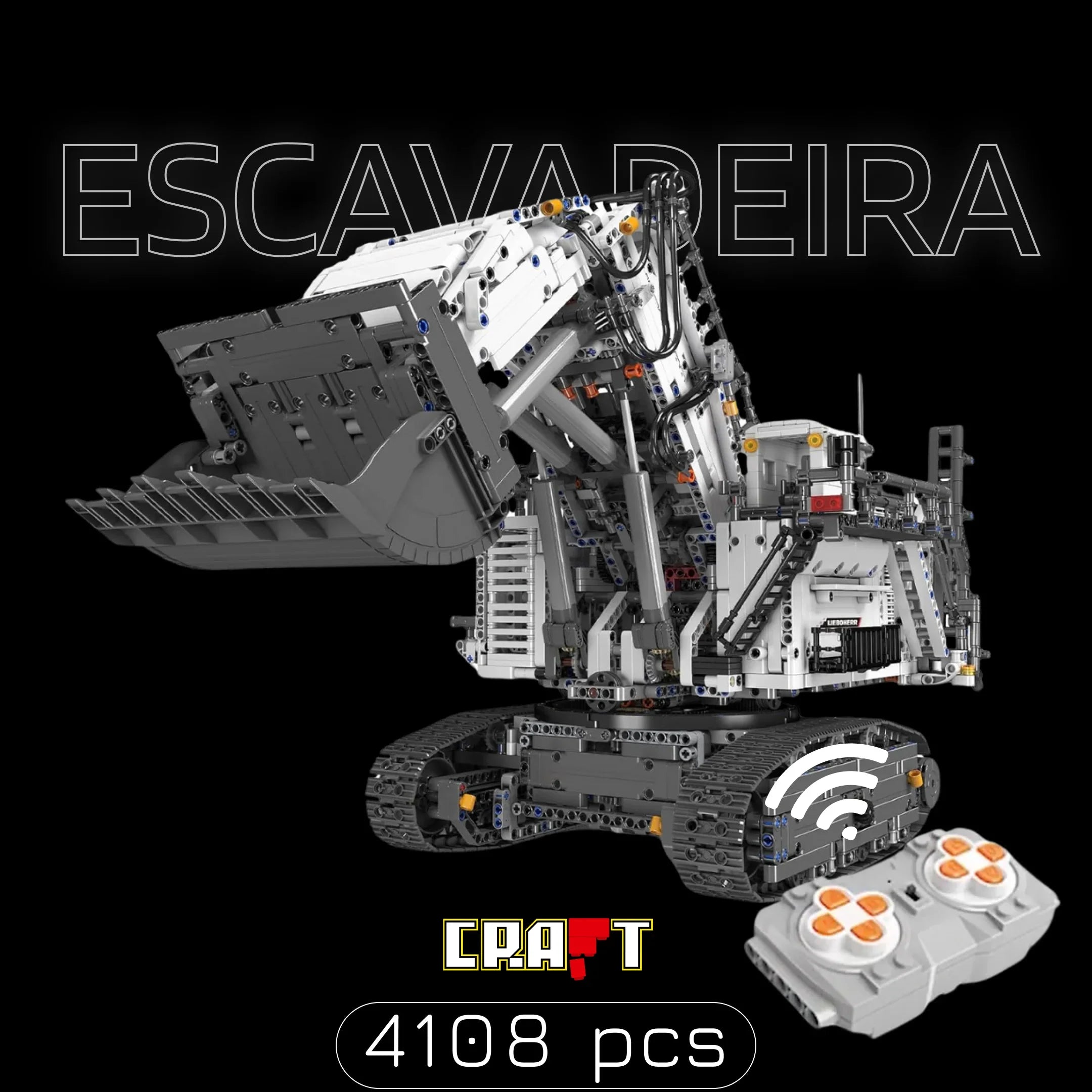 Escavadeira (4108 peças)