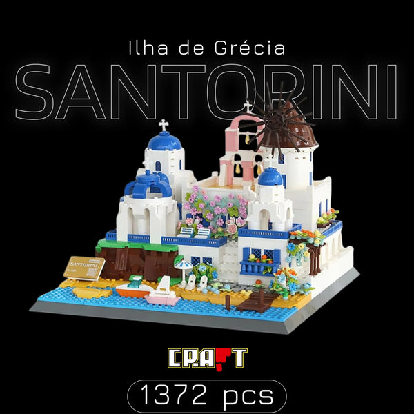 Ilha de Santorini - Grécia (1372 peças)
