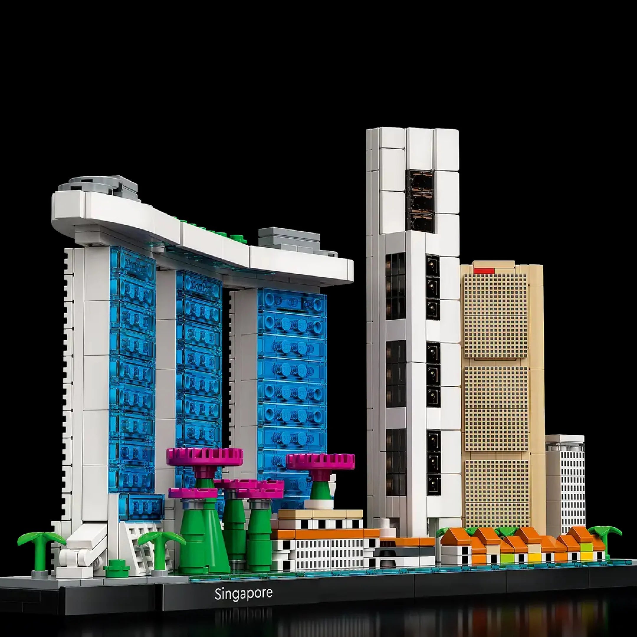 Cidade de Cingapura (827 peças)