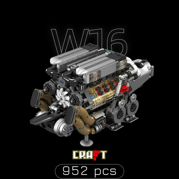 Motor W16 (952 peças)