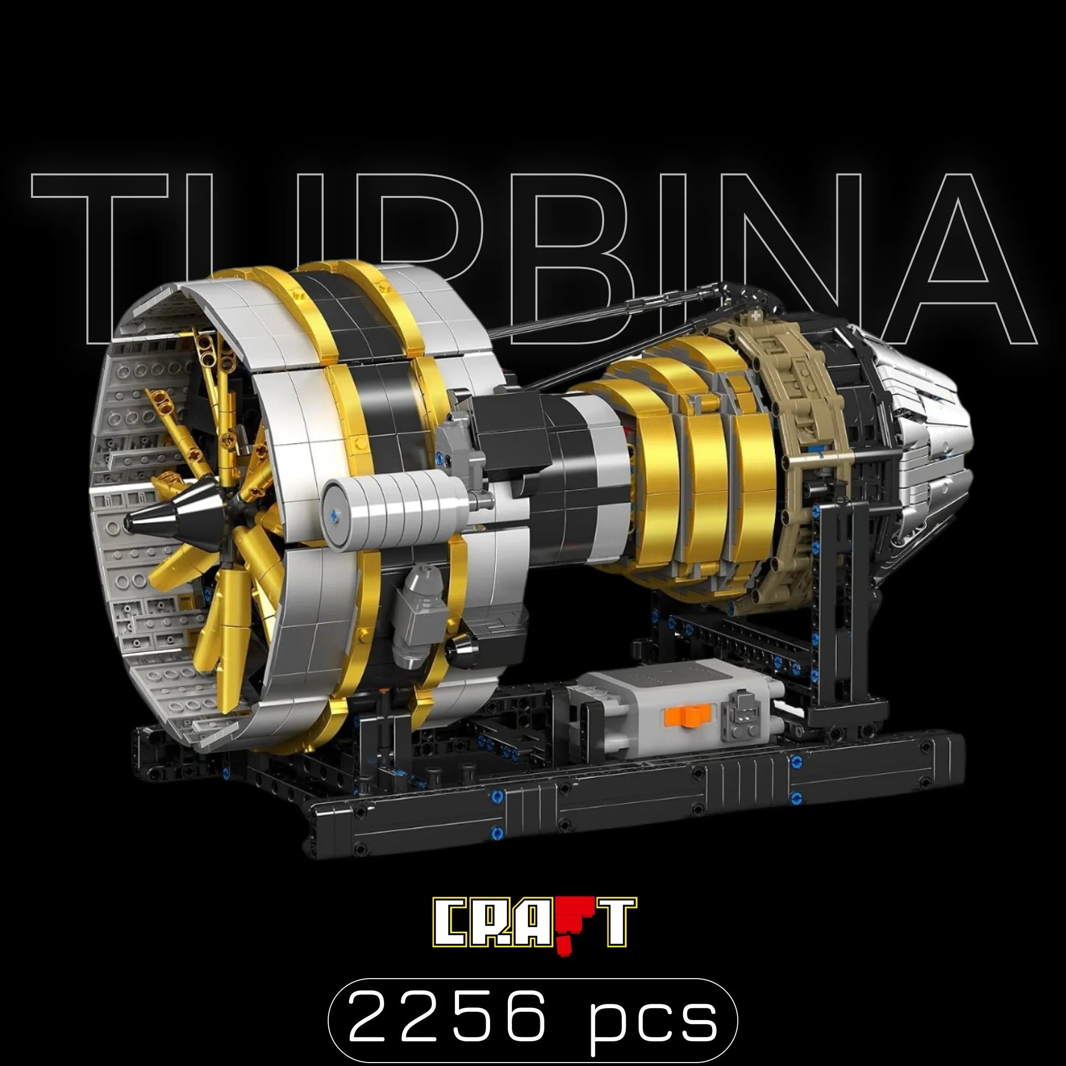 Turbina (2256 peças)