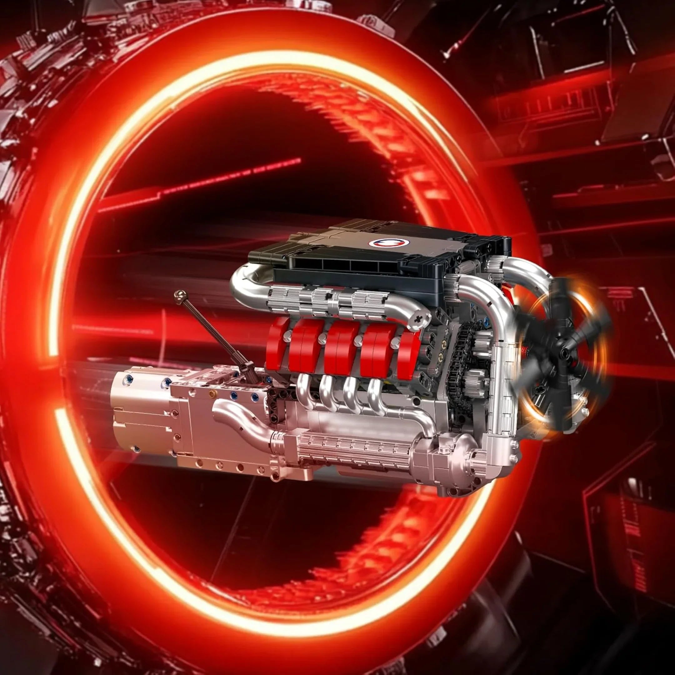 Motor V8 (1169 peças)