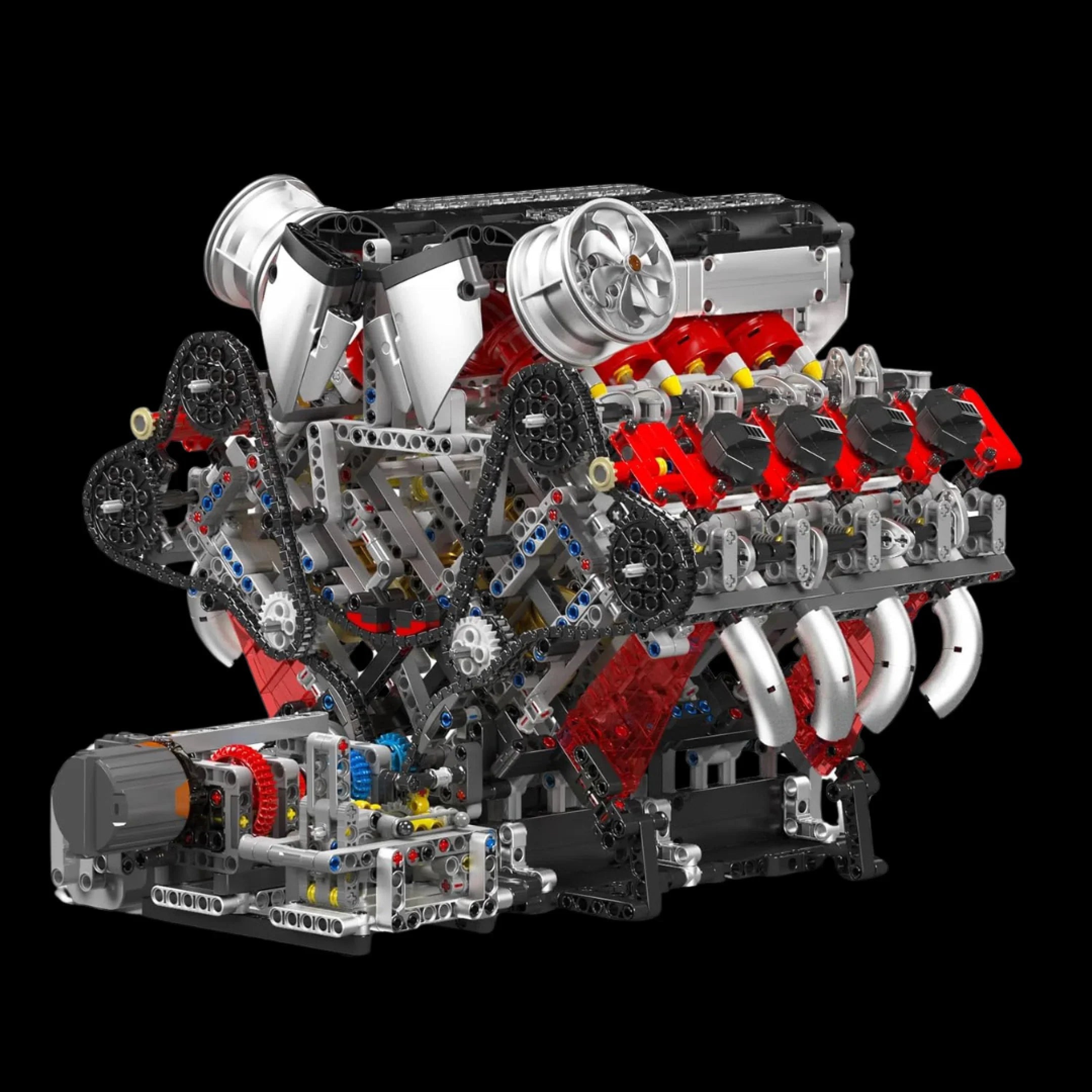 Motor V8 (2718 peças)