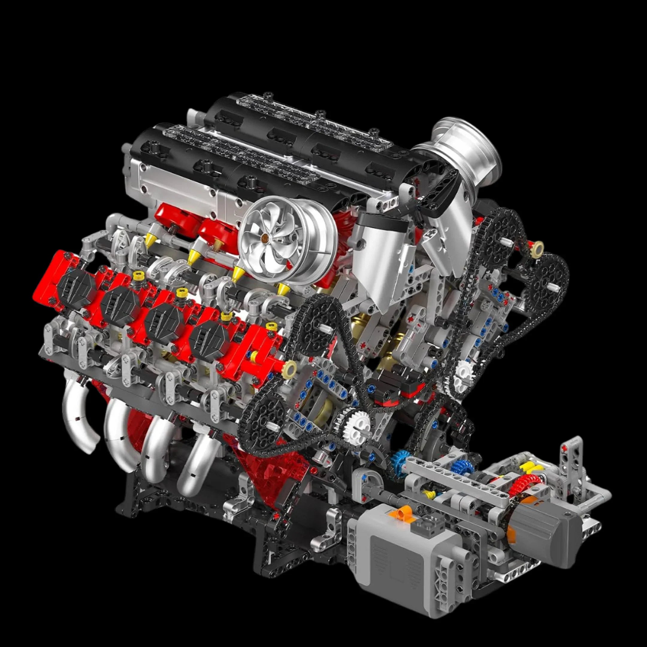 Motor V8 (2718 peças)
