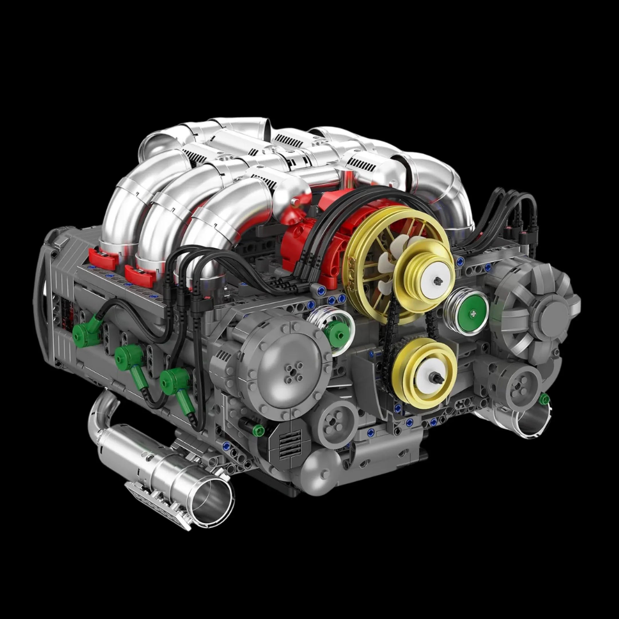 Motor W16 (2373 peças)