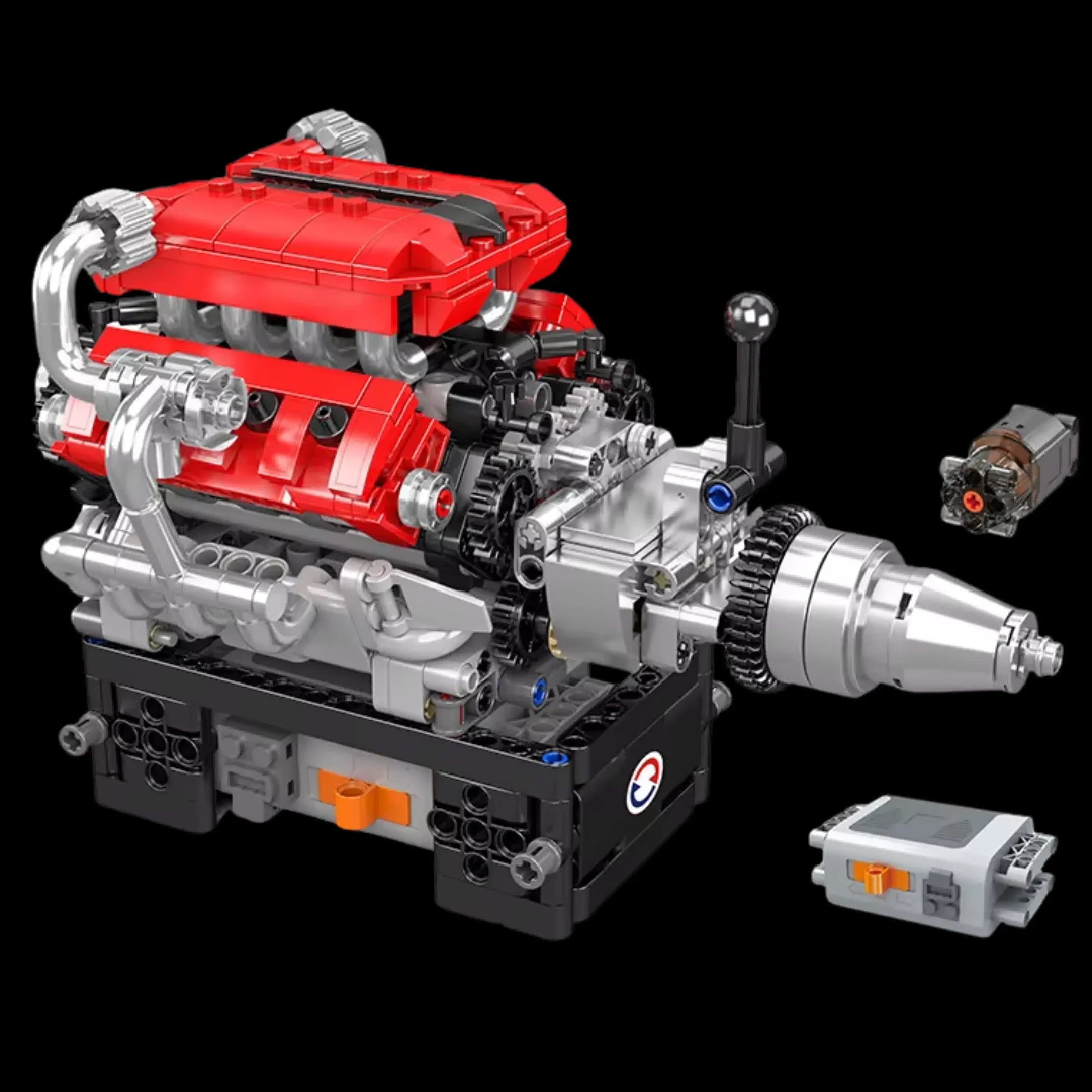 Motor V8 (750 peças)