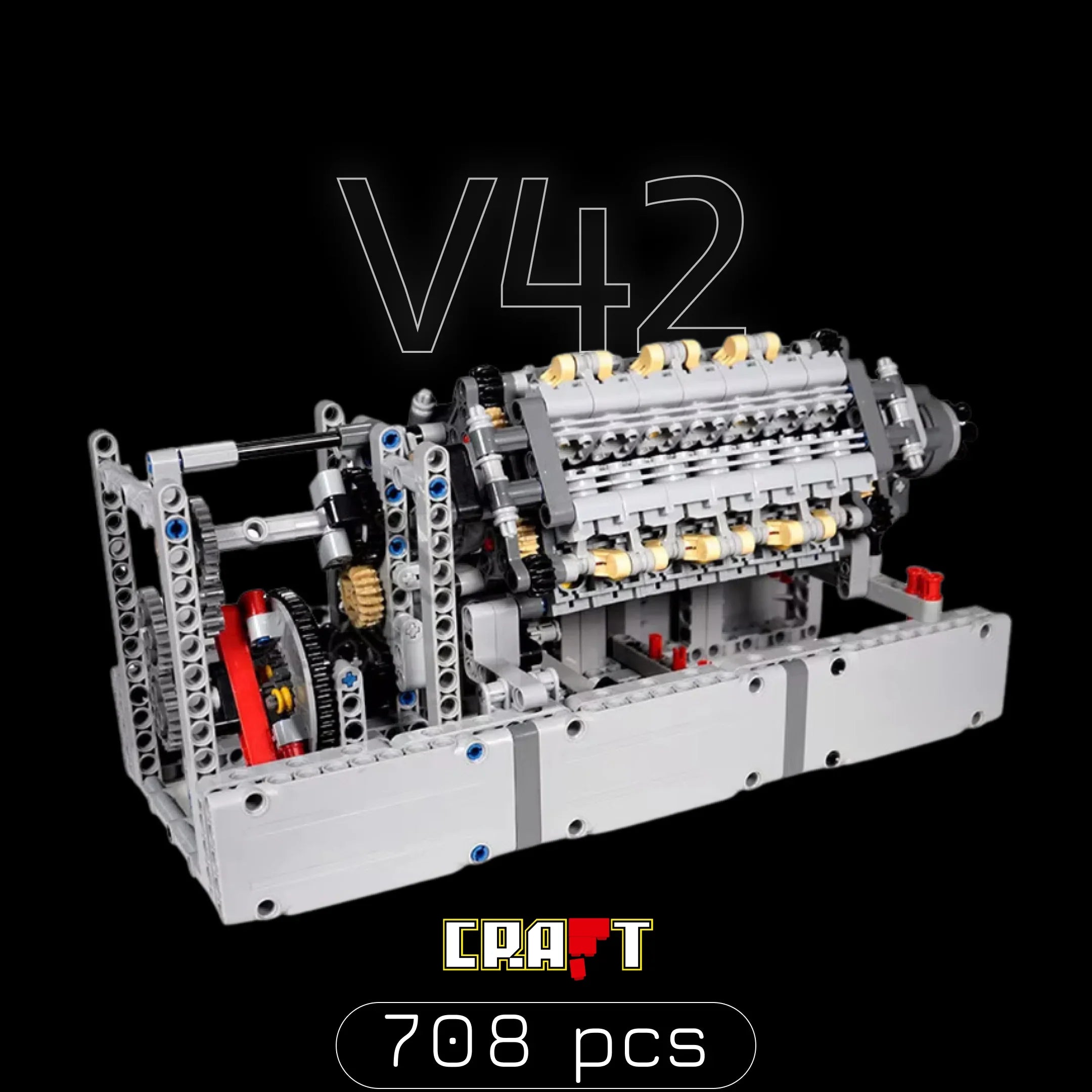 Motor V42 (708 peças)