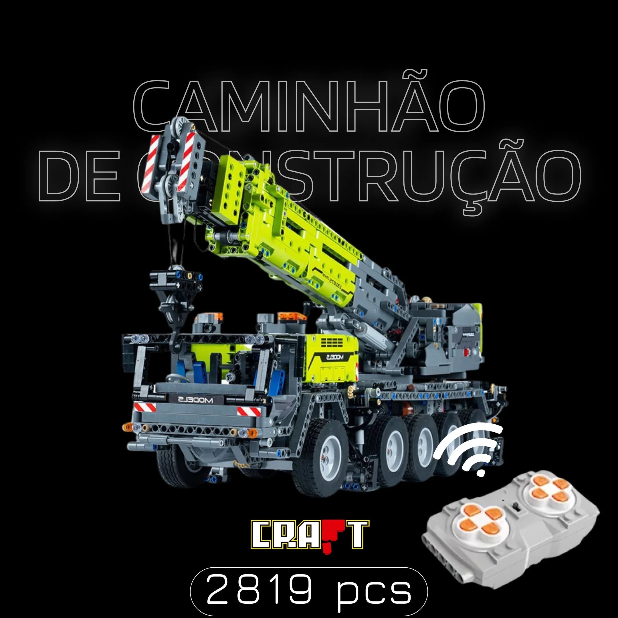 Caminhão de Construção (2819 peças)