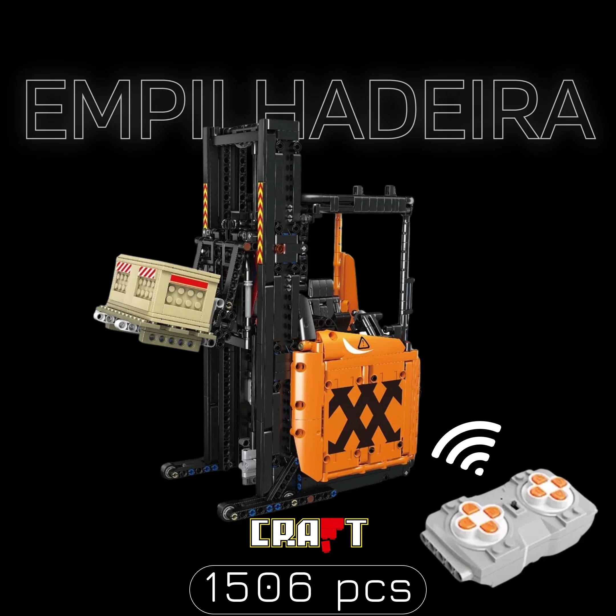 Empilhadeira (1506 peças)