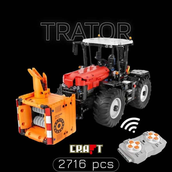 Trator Multifuncional 4-em-1 (2716 peças)