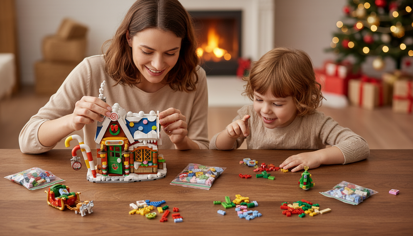 A casa de Natal (788 micro-peças)