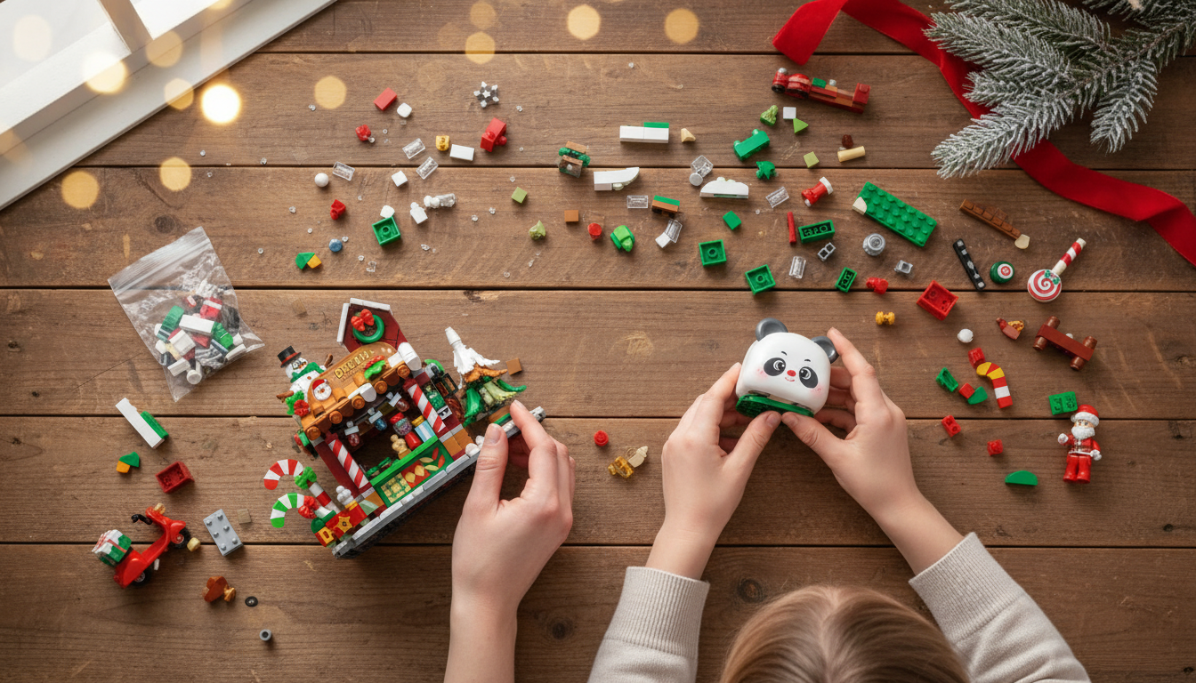 A casa de biscoito de Natal (989 peças)