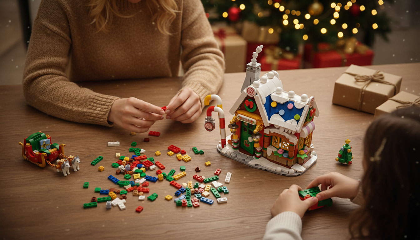 A casa de Natal (788 micro-peças)