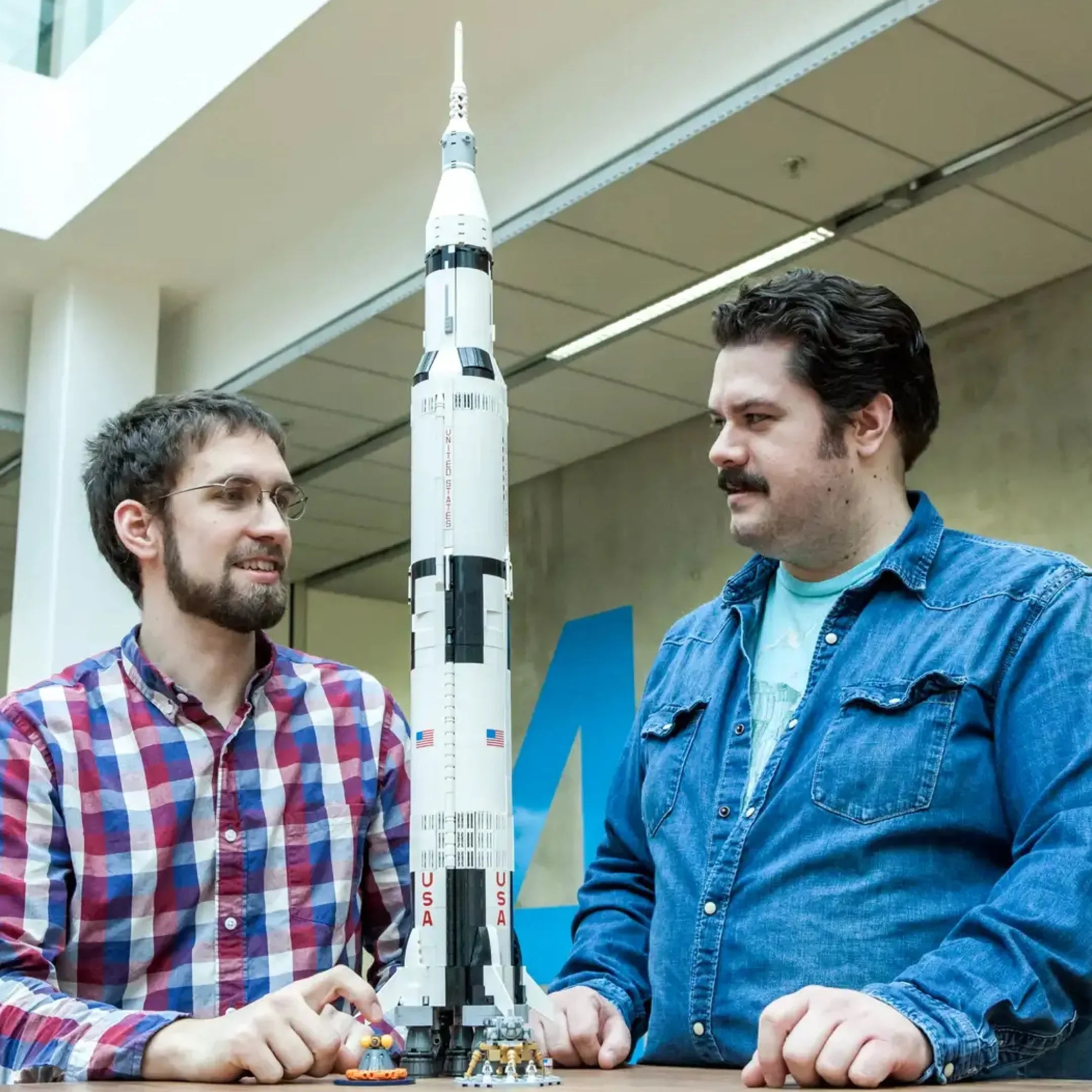 Apollo 5 - NASA AS-204 Saturno V (1969 peças)