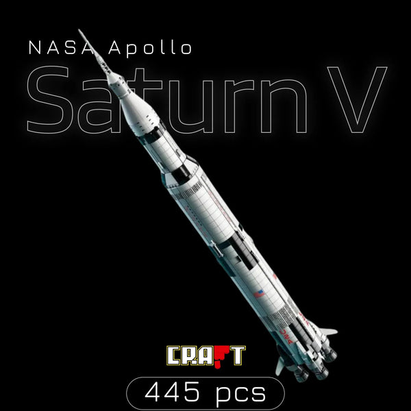 Apollo Saturno V (445 peças)