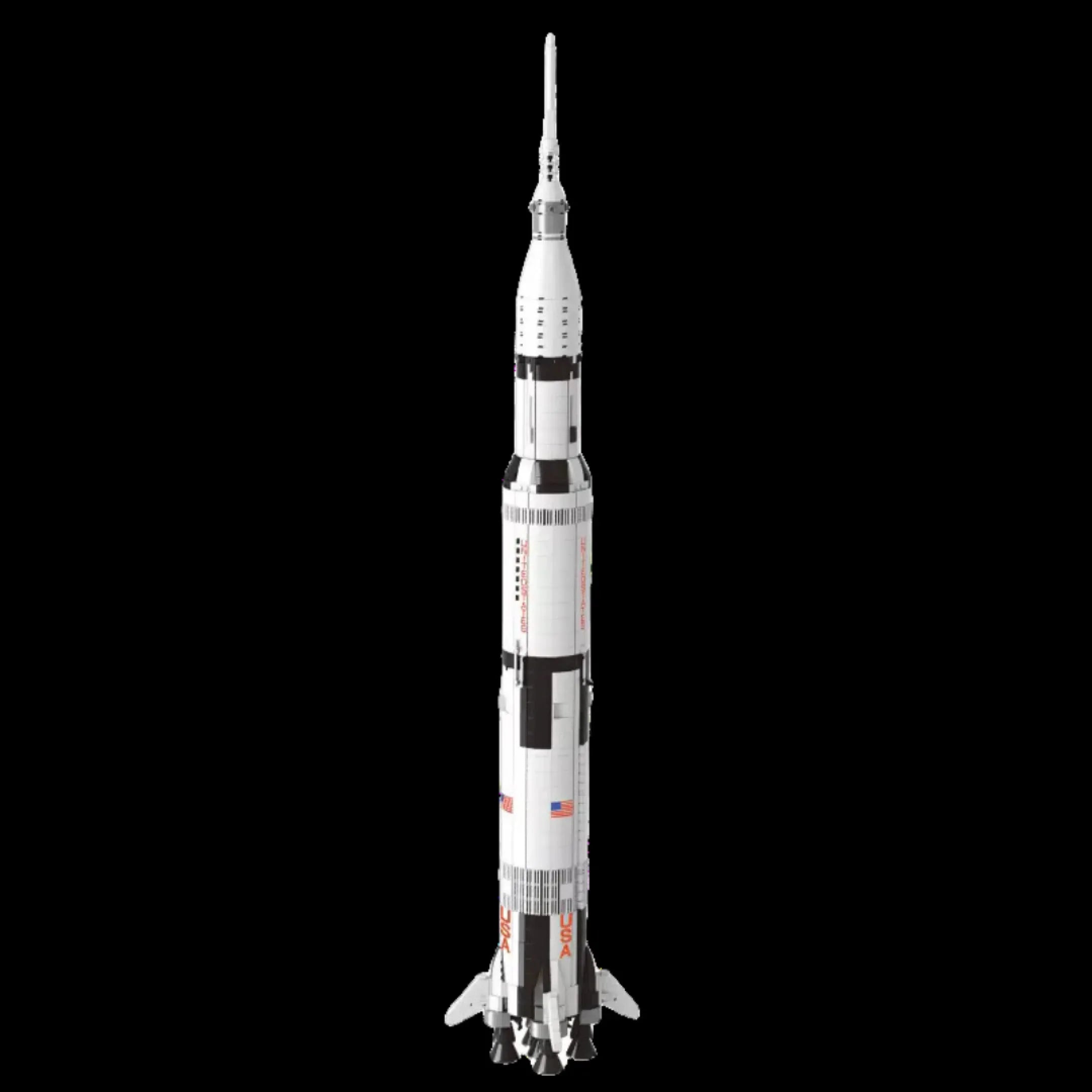 Apollo Saturno V (445 peças)