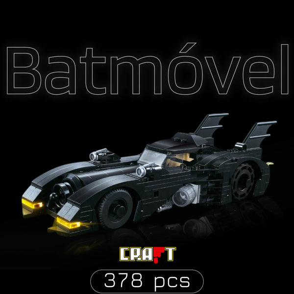 Batmóvel - "O Carro do Batman" (378 peças)