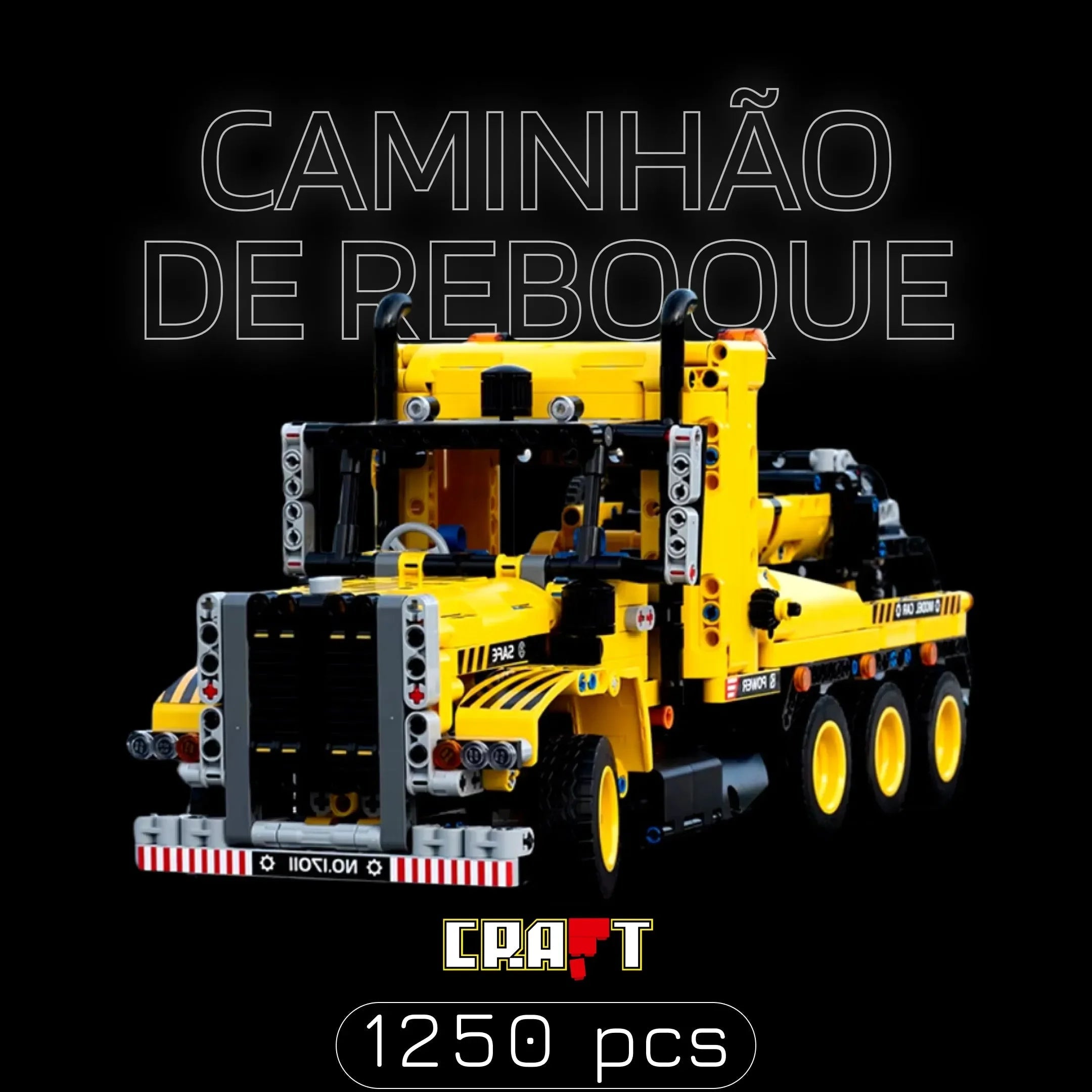 Caminhão de Reboque (1250 peças)