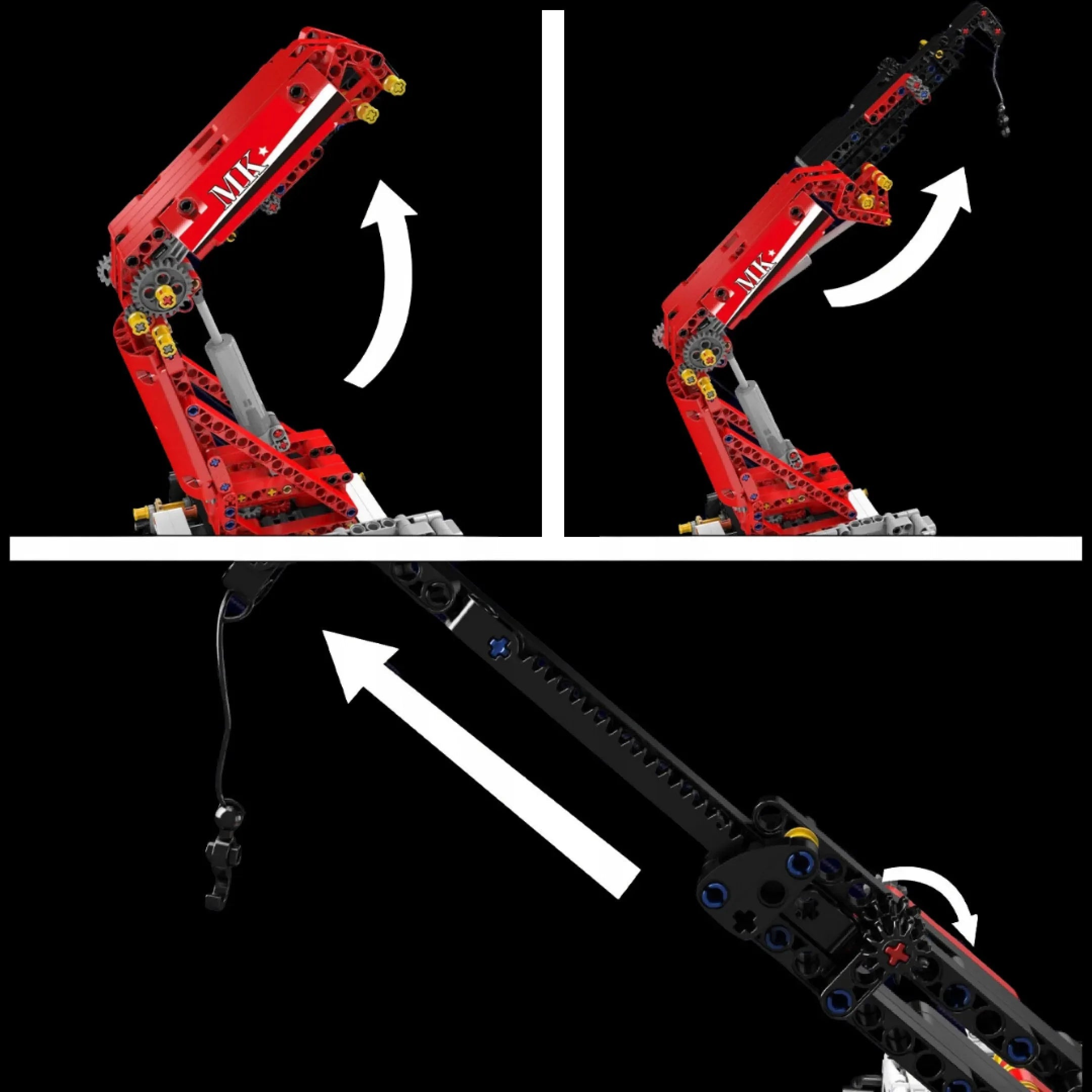 Caminhao Guindaste Munck (2530 peças)