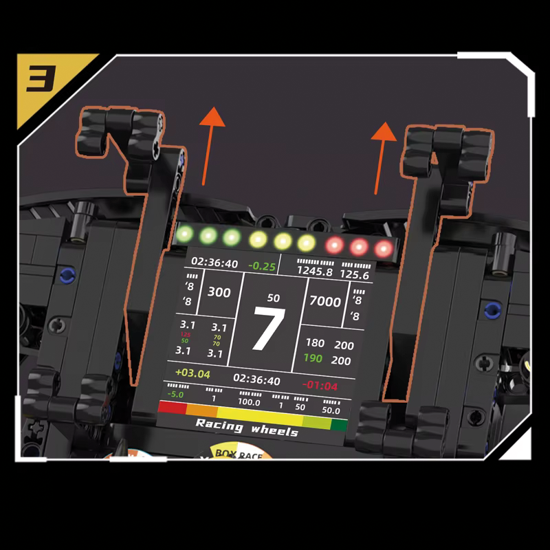 Volante F1 (833 peças)