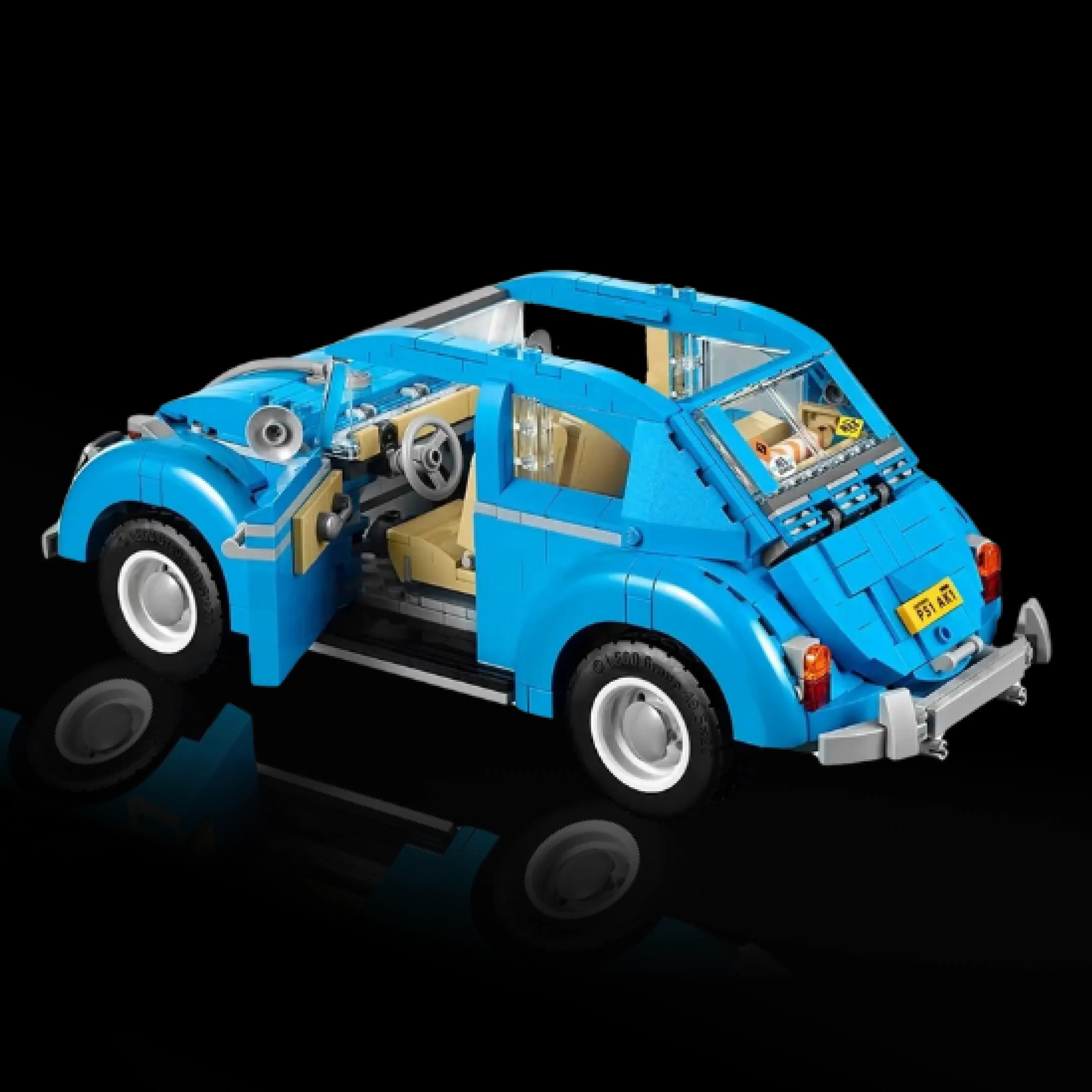 Fusca Azul do Surf (1193 peças)