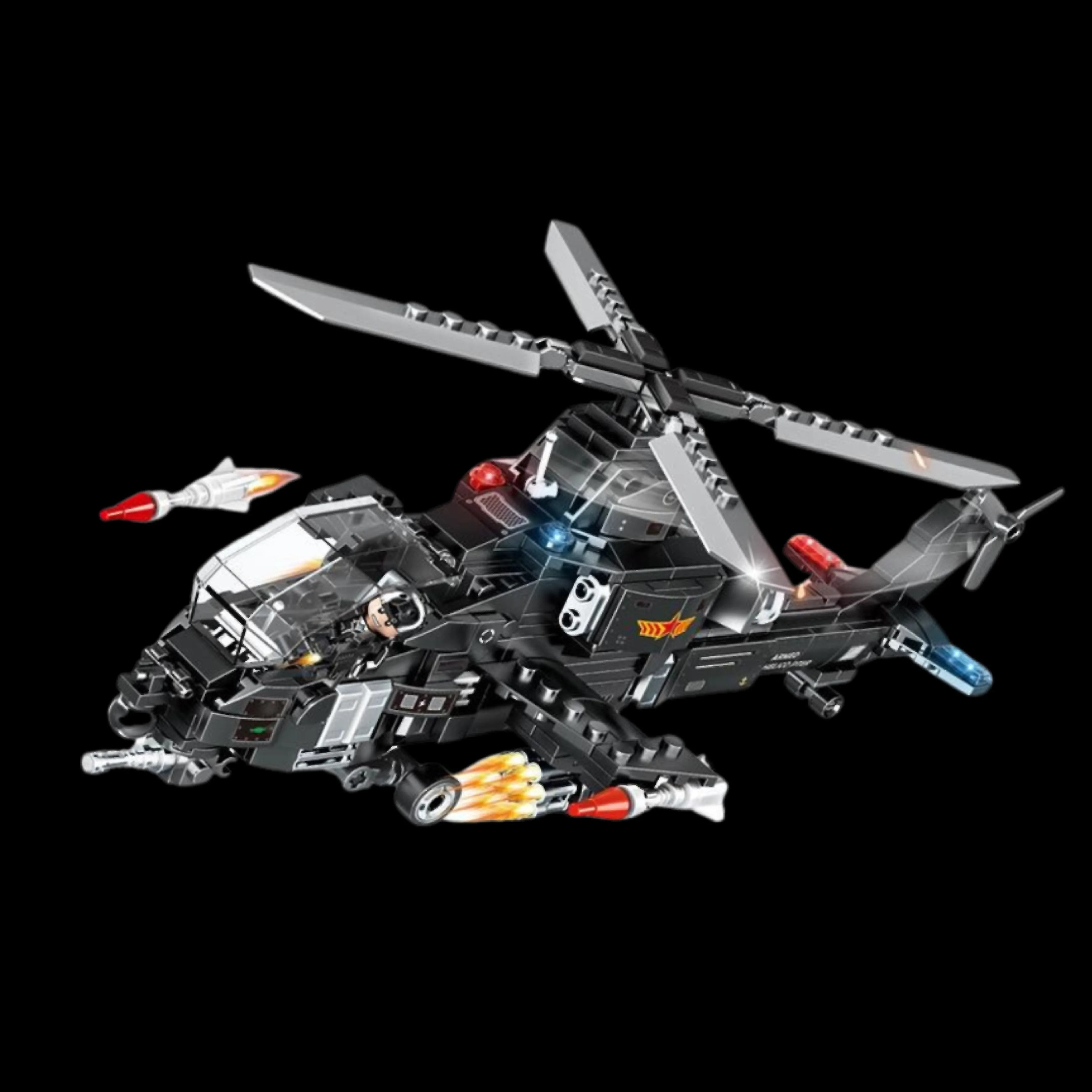 Helicóptero SWAT (423 peças)