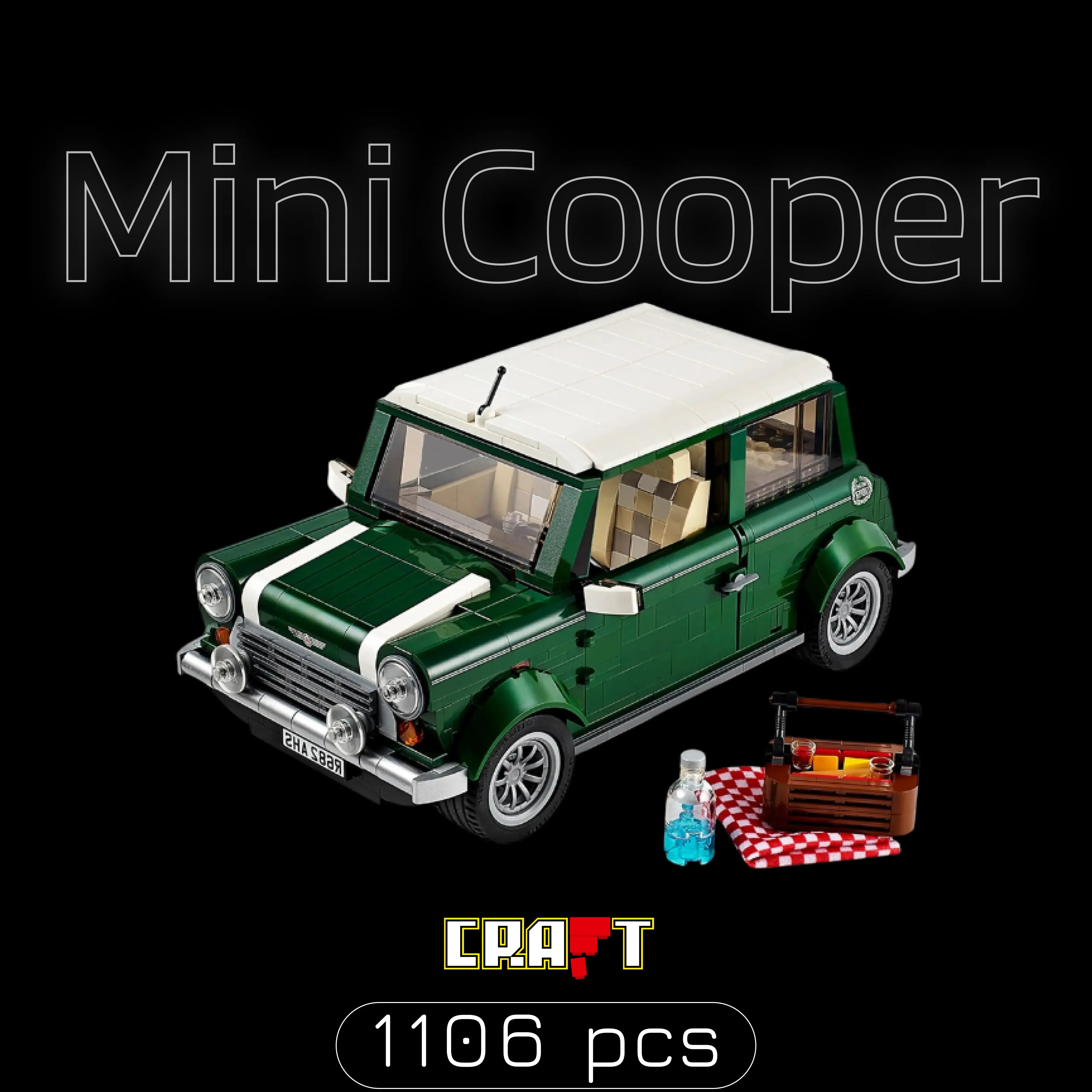 Mini Cooper (1106 peças)