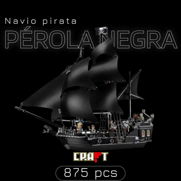 Pérola Negra - Piratas do Caribe (875 peças)