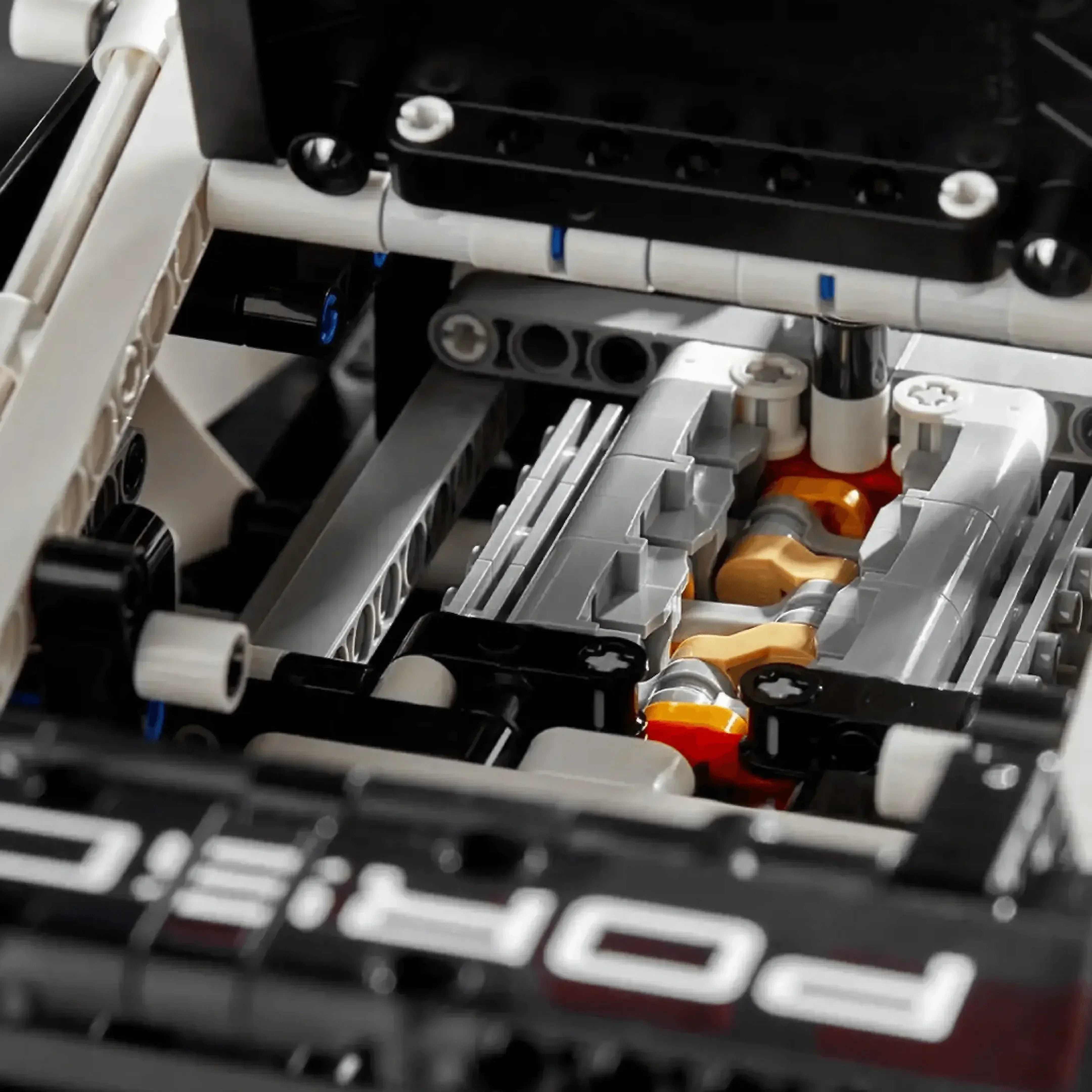 Porsche 911 RSR Branco (1580 peças)