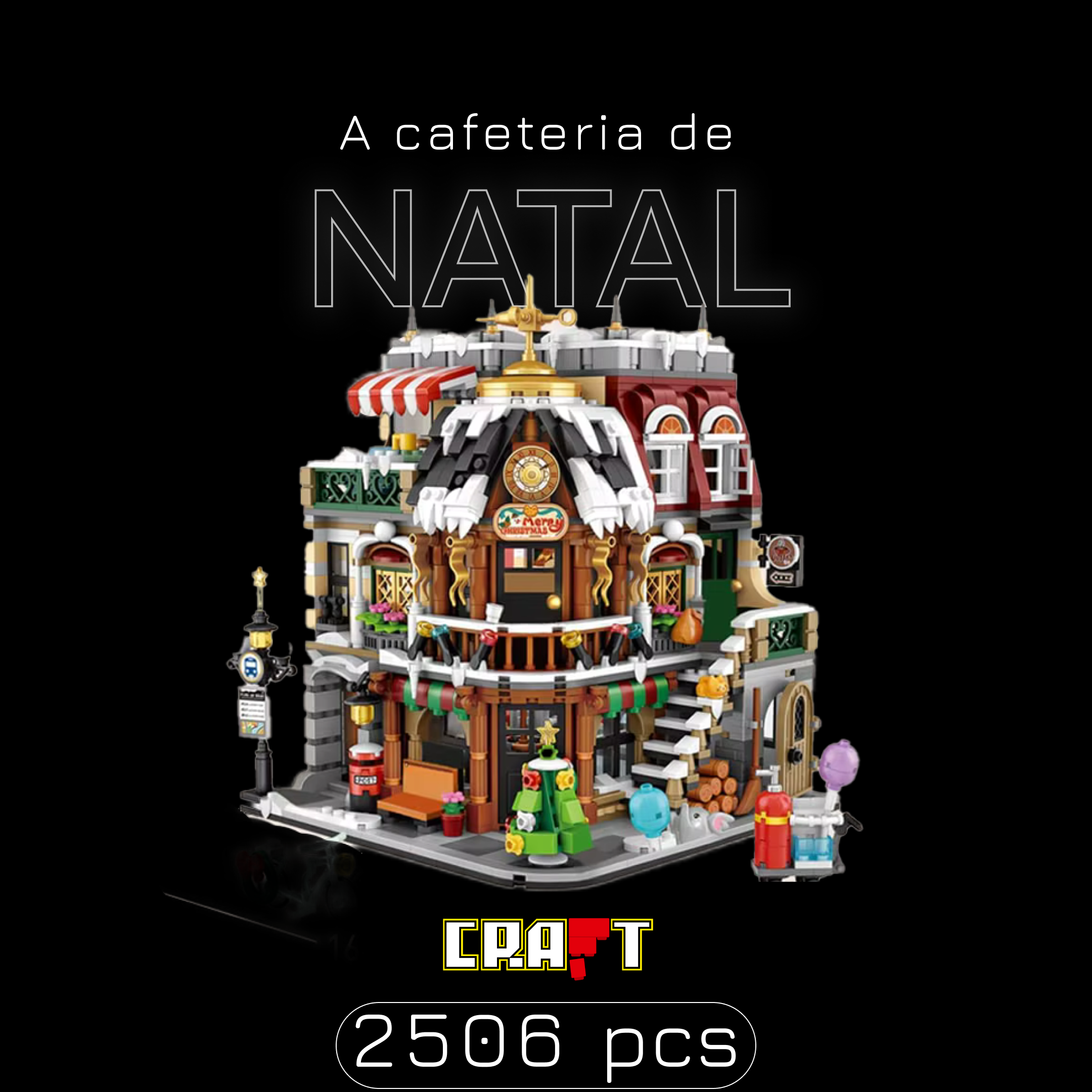 A cafeteria de Natal (2506 peças)