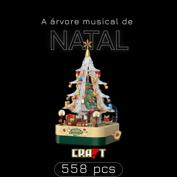 A árvore musical de Natal (558 peças)