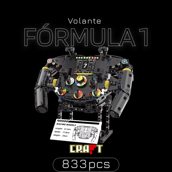 Volante F1 (833 peças)