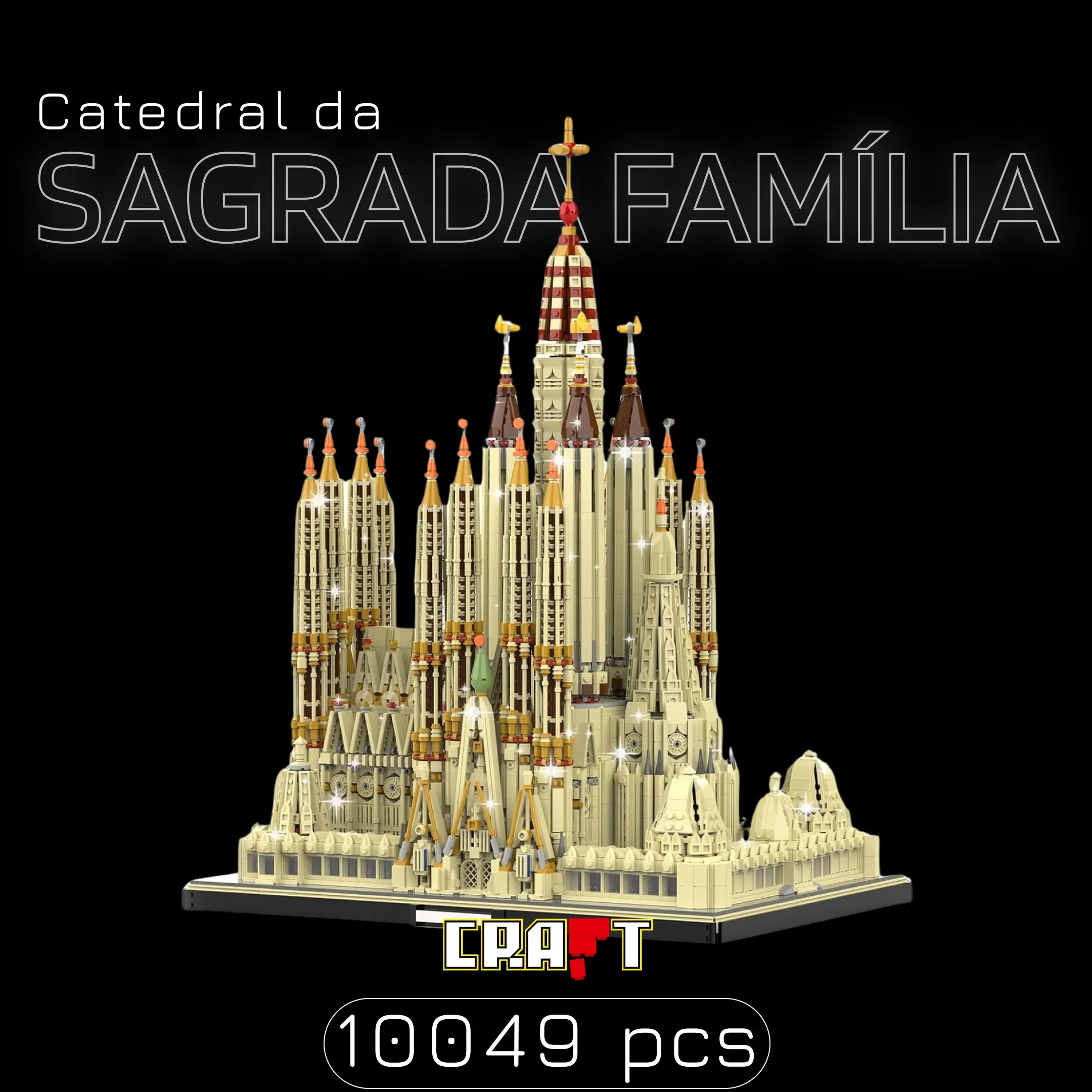 Catedral da Sagrada Família (10049 peças)