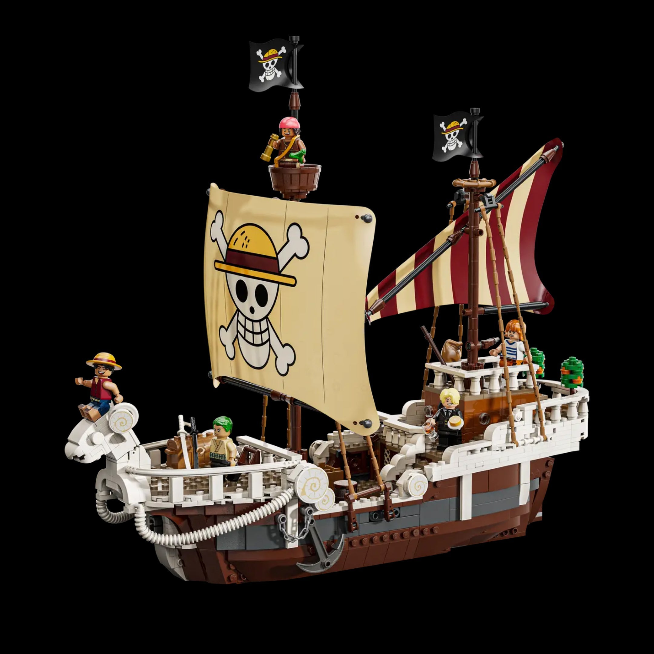 One Piece - Going Merry (1376 peças)