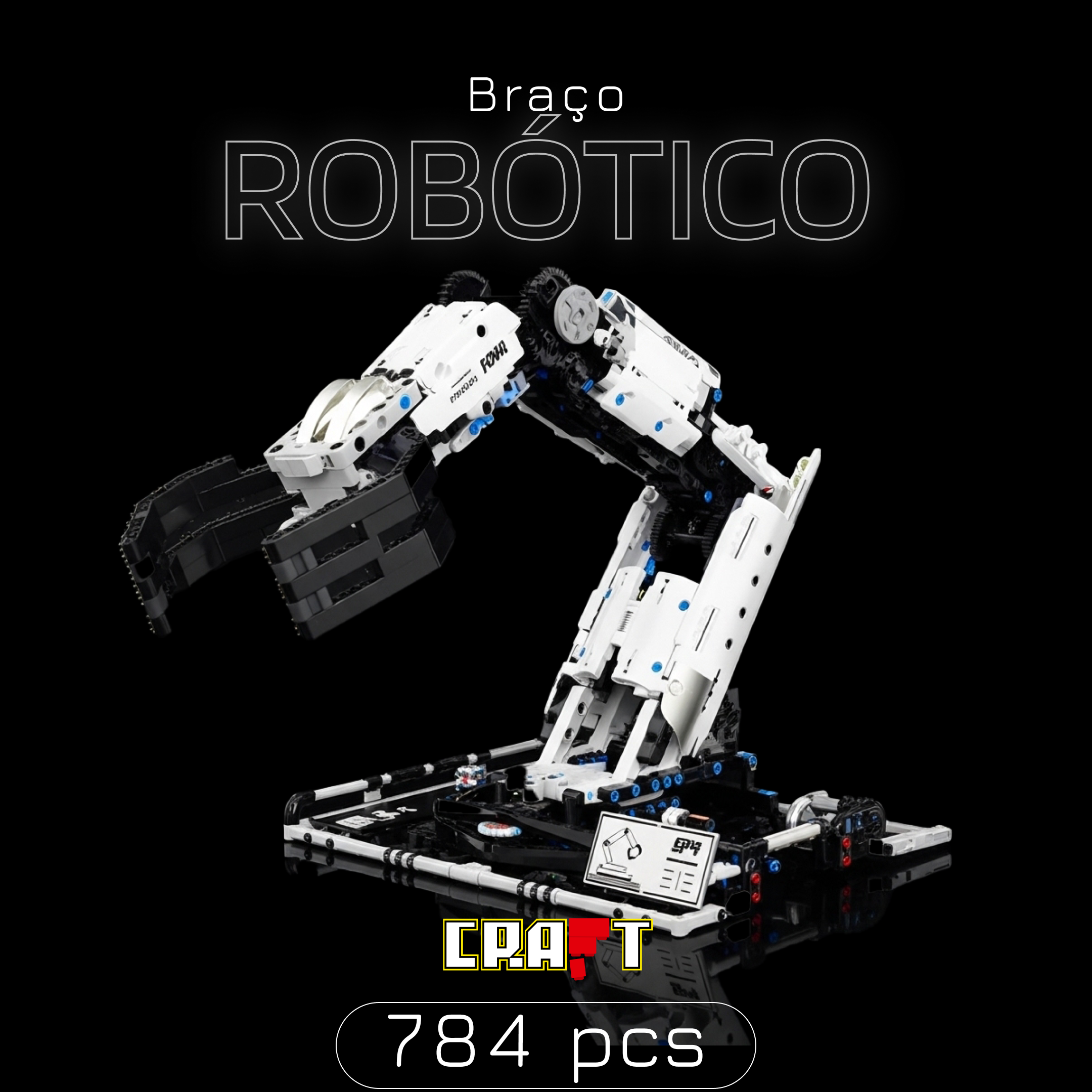 Braço Robótico (784 peças)