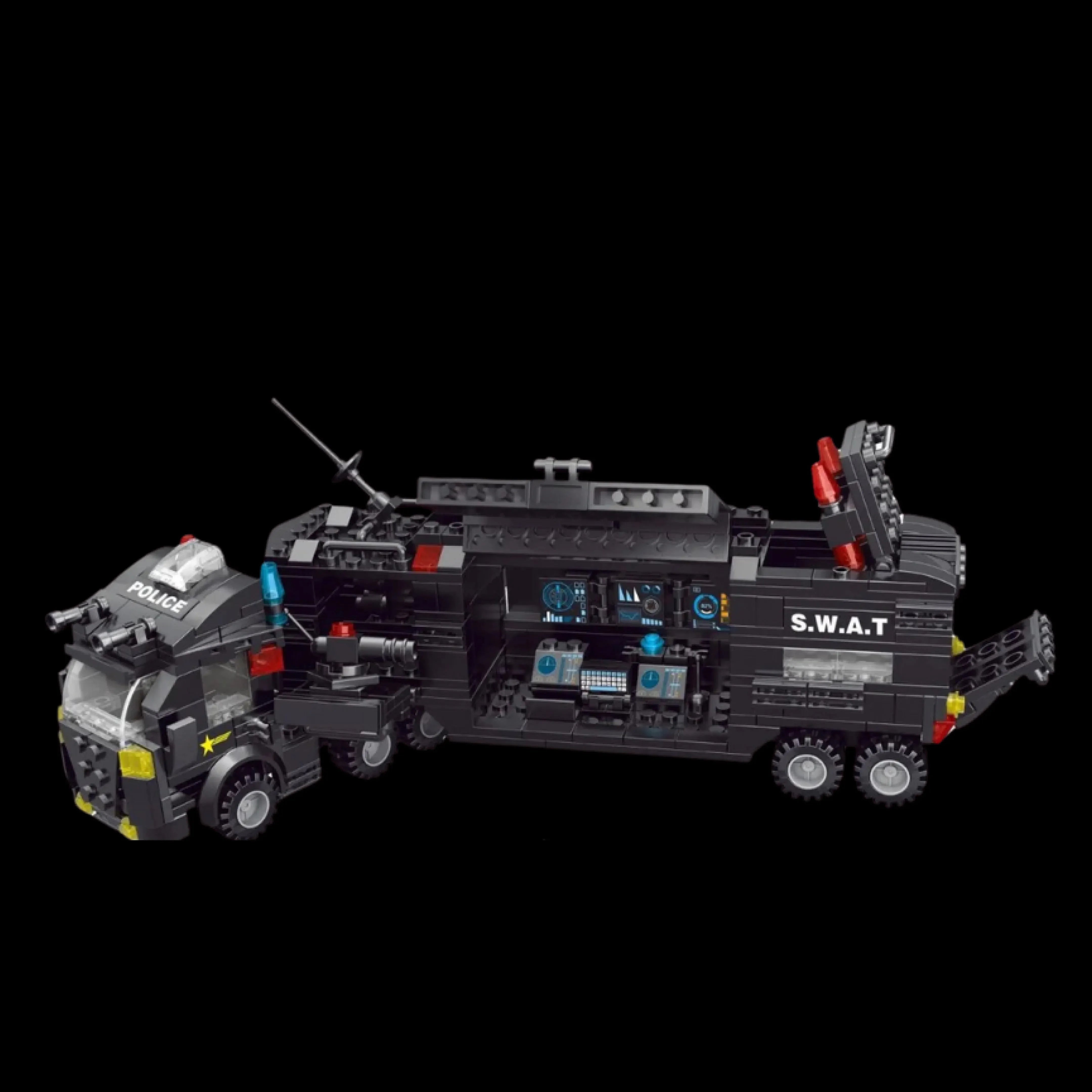 Transformers, Helicóptero e Caminhão - 8 Brinquedos em 1 (486 peças)